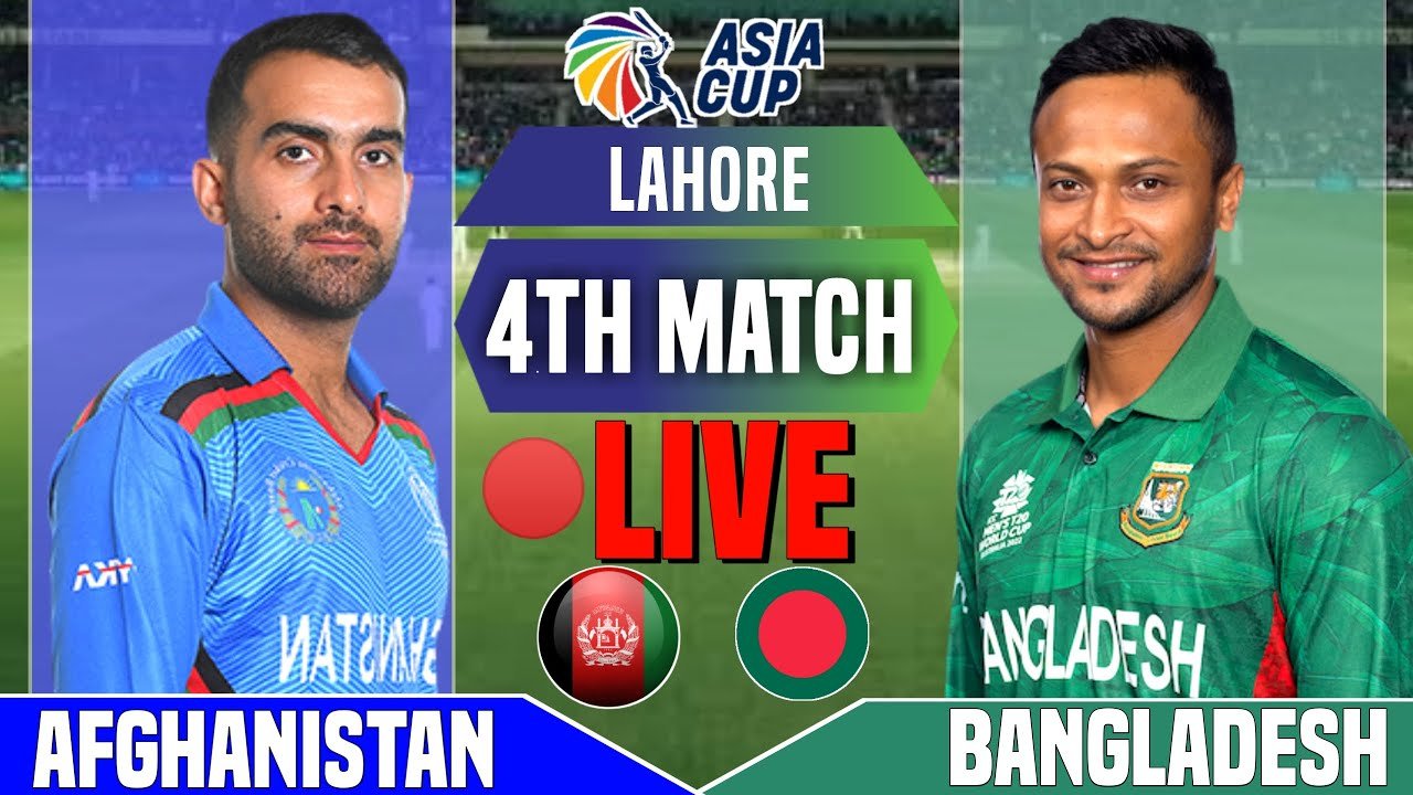 Bangladesh vs. Afghanistan Live Update