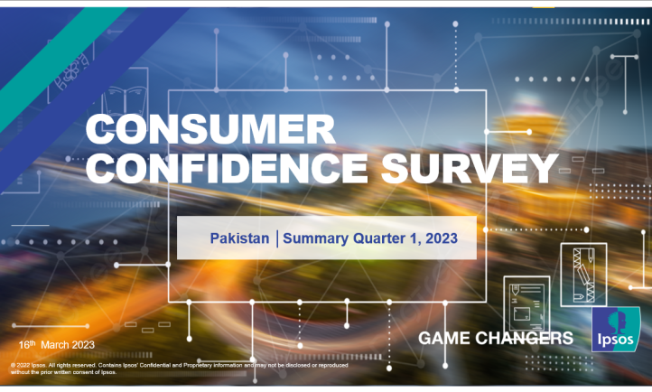 IPSOS Pakistan's Consumer Confidence Survey 2023