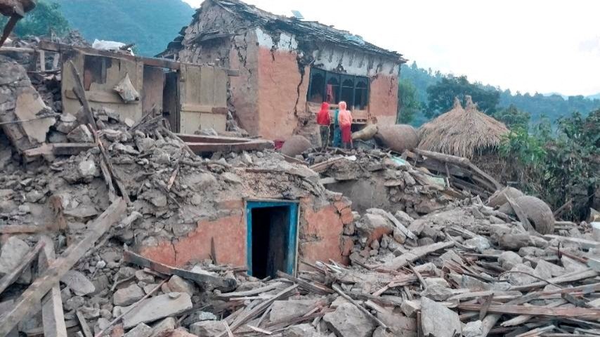Two Massive Earthquakes hit Nepal today