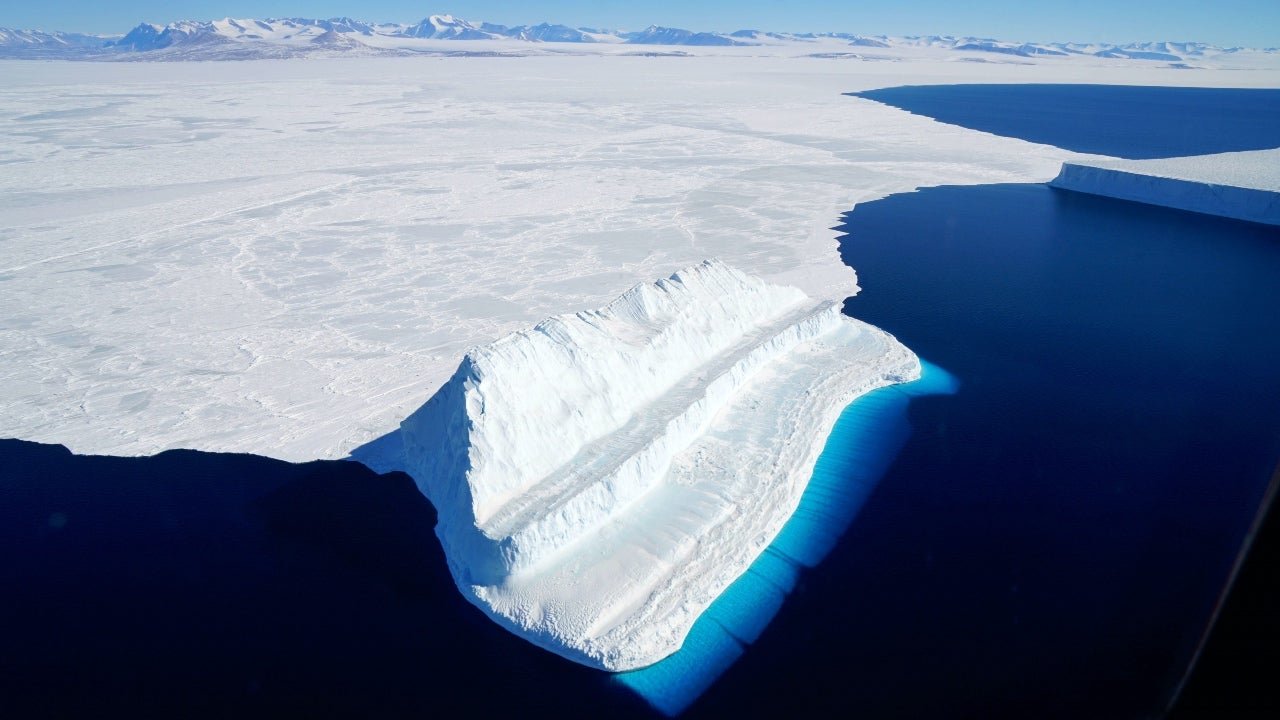 The world's biggest iceberg A23a is on the move after 30 years