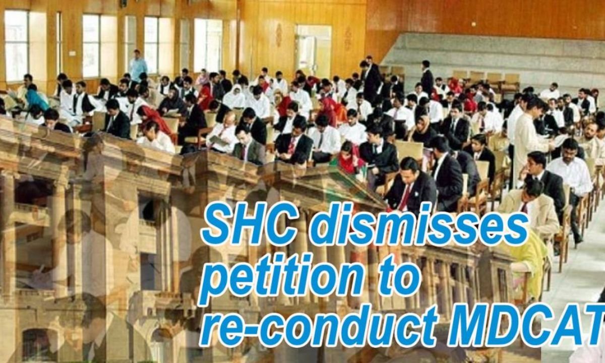SHC order to not suspend MDCAT exam
