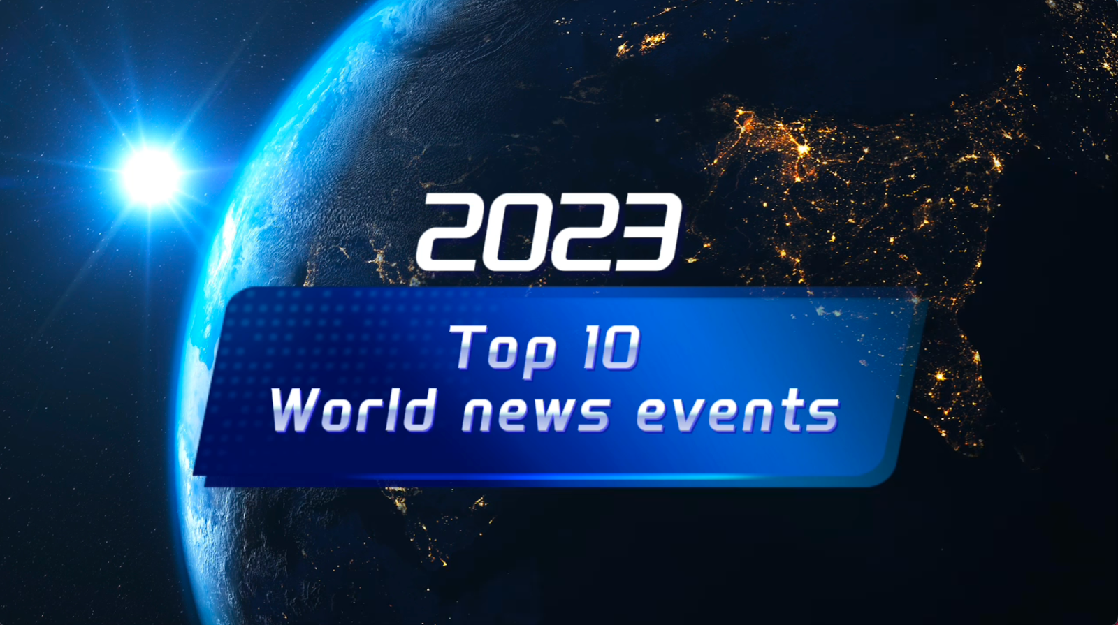 Top 10 biggest events of 2023