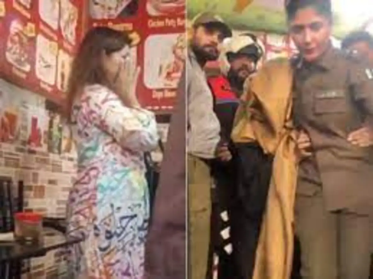 Angry crowd mobbed Pakistani woman