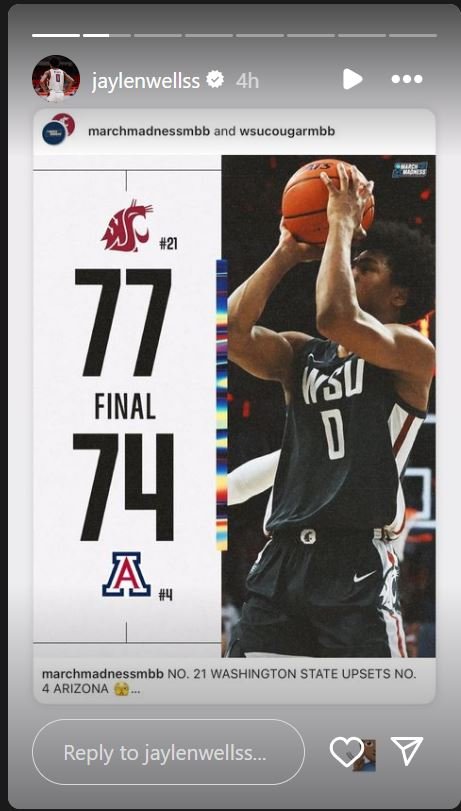 Jaylen Wells 4-point play