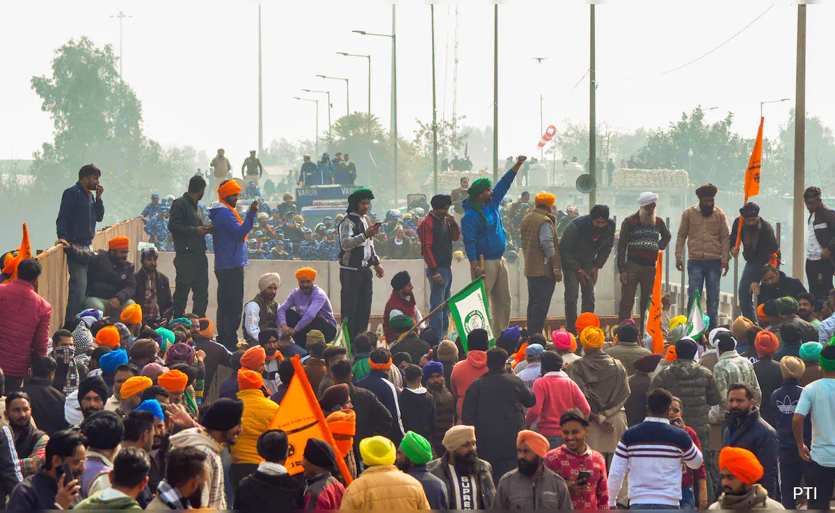 Farmers protest in Delhi-NCR