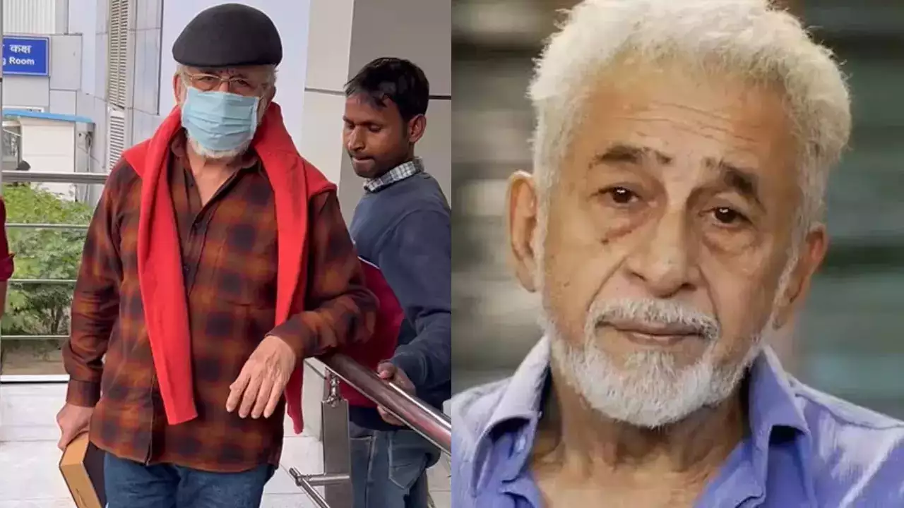 Naseeruddin Shah spotted angry