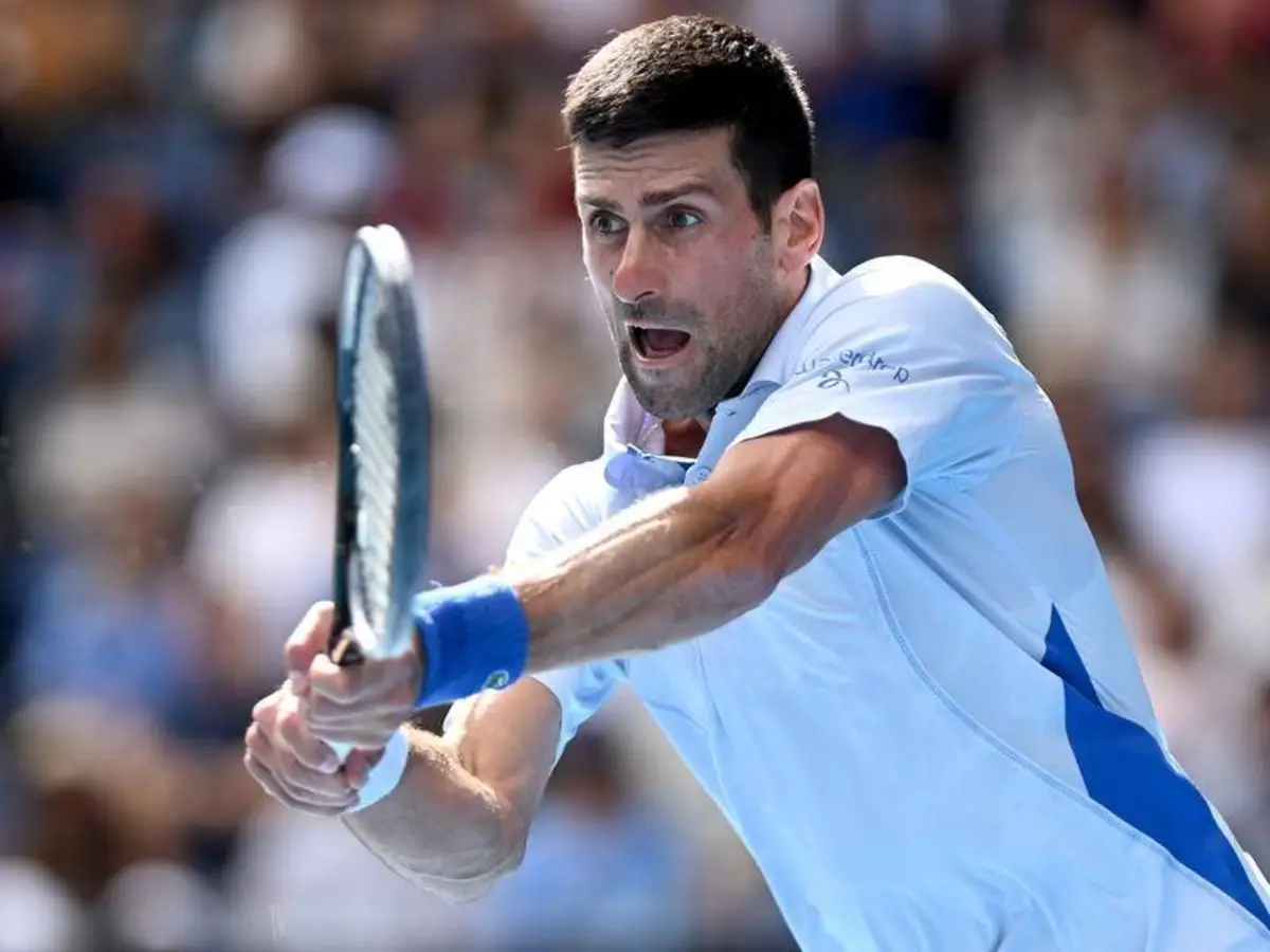 Novak Djokovic returned to Indian Wells