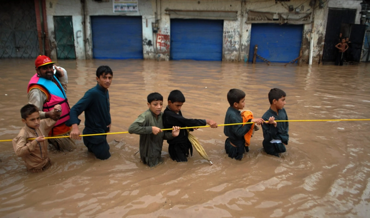 Violent rains in Gwadar