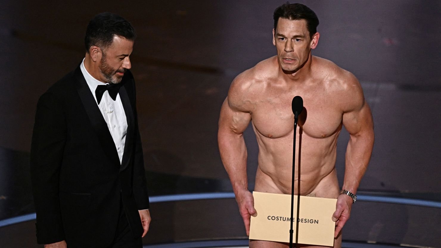 John Cena appeared naked at Oscars 2024