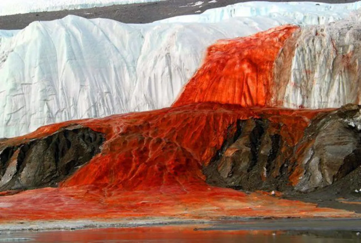 Antarctica Blood Waterfalls