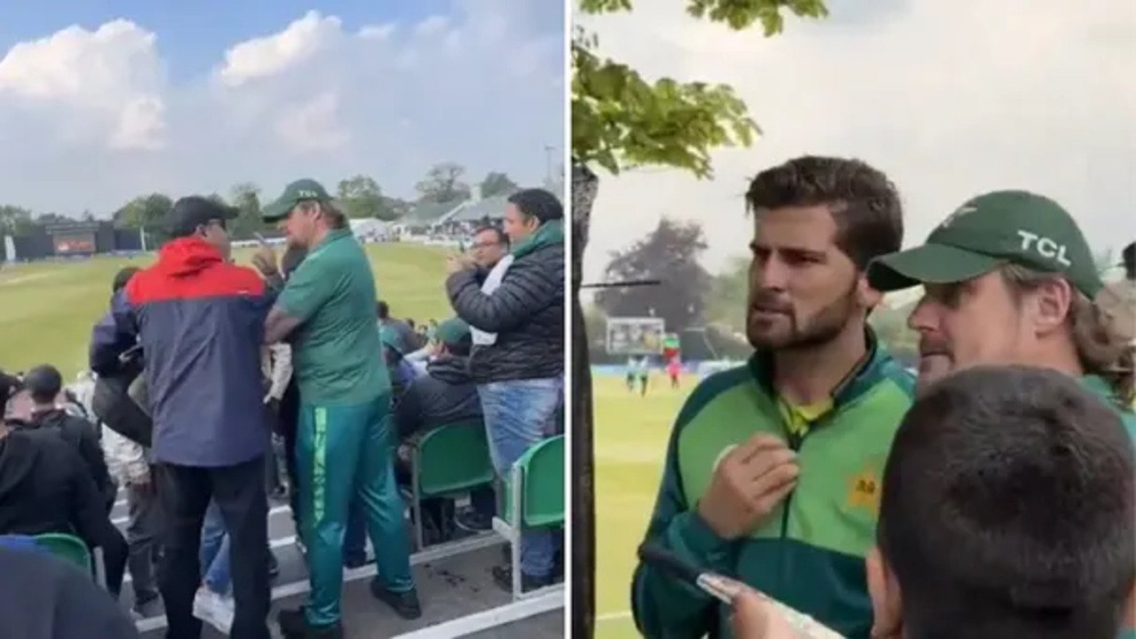 Afghan misbehaved with Shaheen Afridi