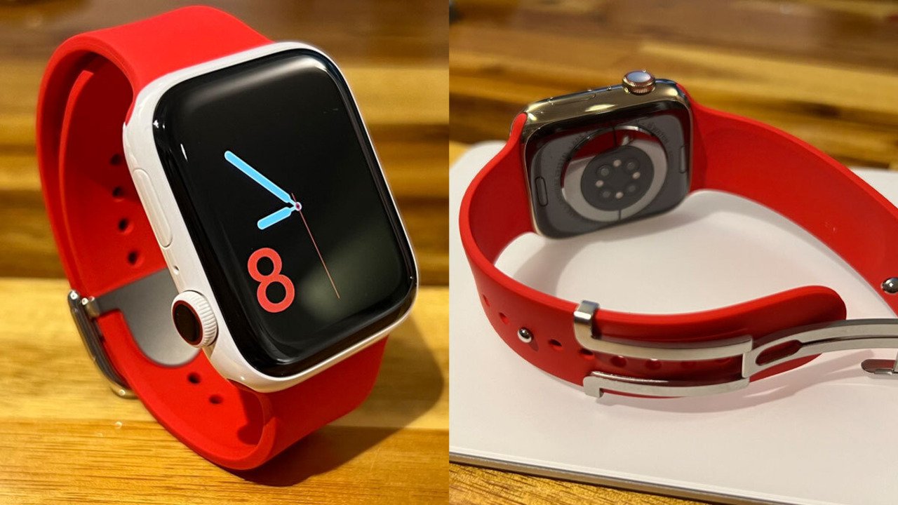 Apple Watch silicone band