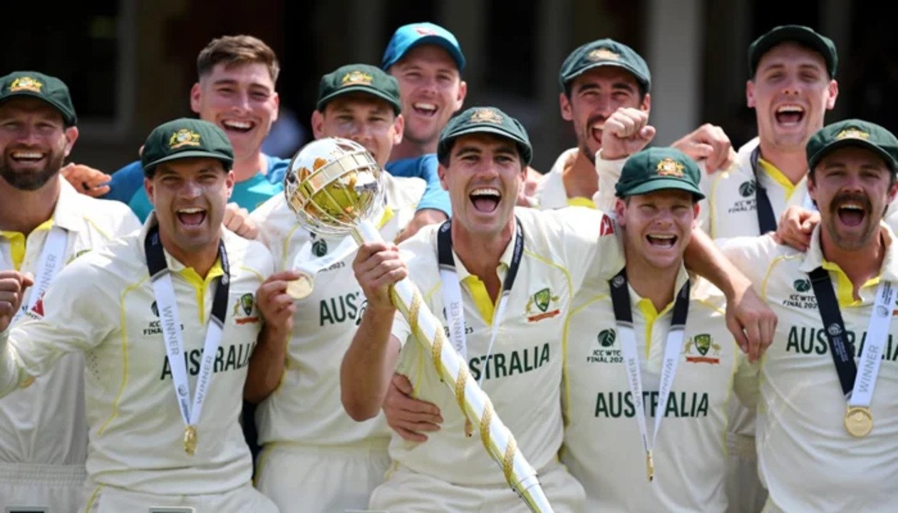 Australia became number one test team