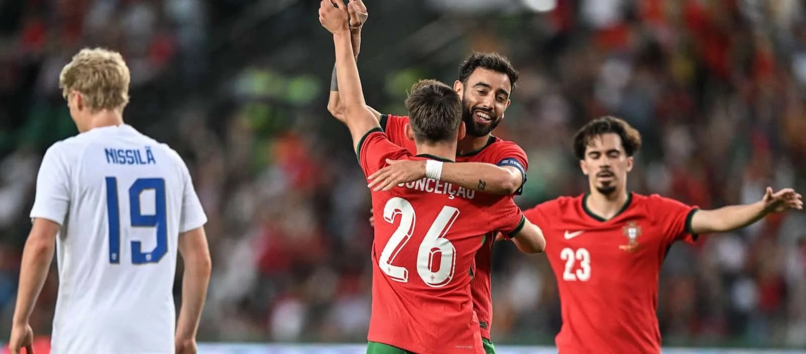 Bruno Fernandes helped Portugal