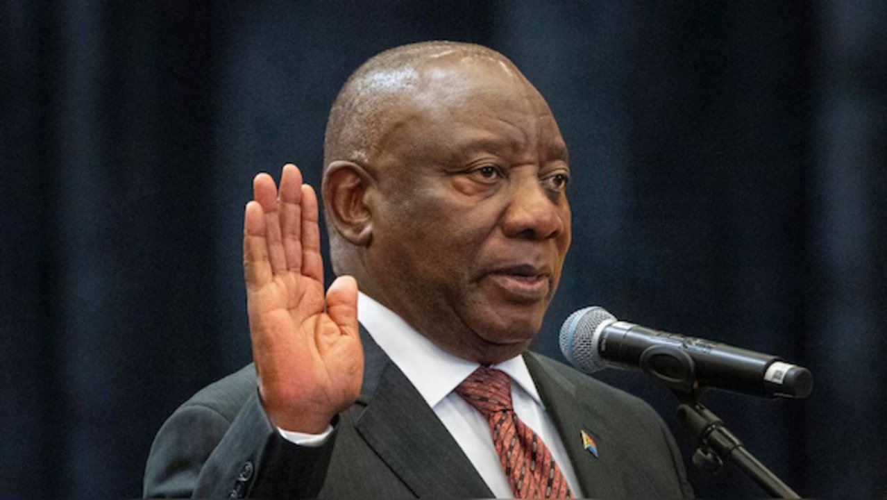 Cyril Ramphosa reelected president